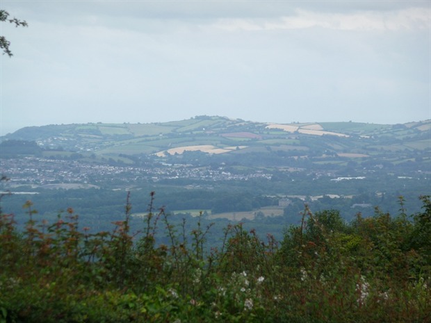 The view of Dartmoor from Ann's home